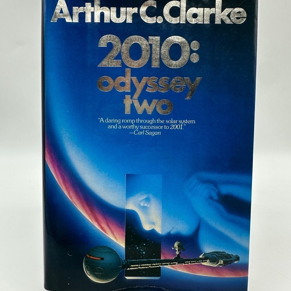 2010: Odyssey Two by Arthur C. Clarke (1982, Hardcover, First Edition/1st Print)